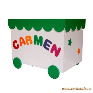 Carro Juguetes Letras