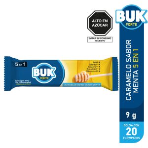 Caramelo Buk Forte Bolsa x 20 Flowpacks