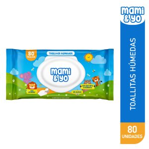 Toallitas Húmedas MAMI & YO x 80 unds