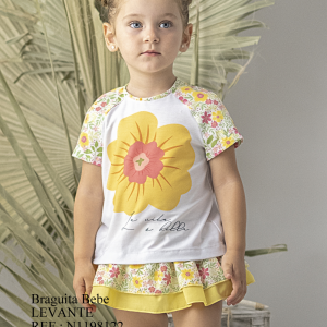 Conjunto bebe niña Levante
