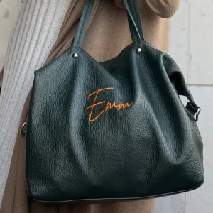 Bolso tote de piel personalizado Patricia