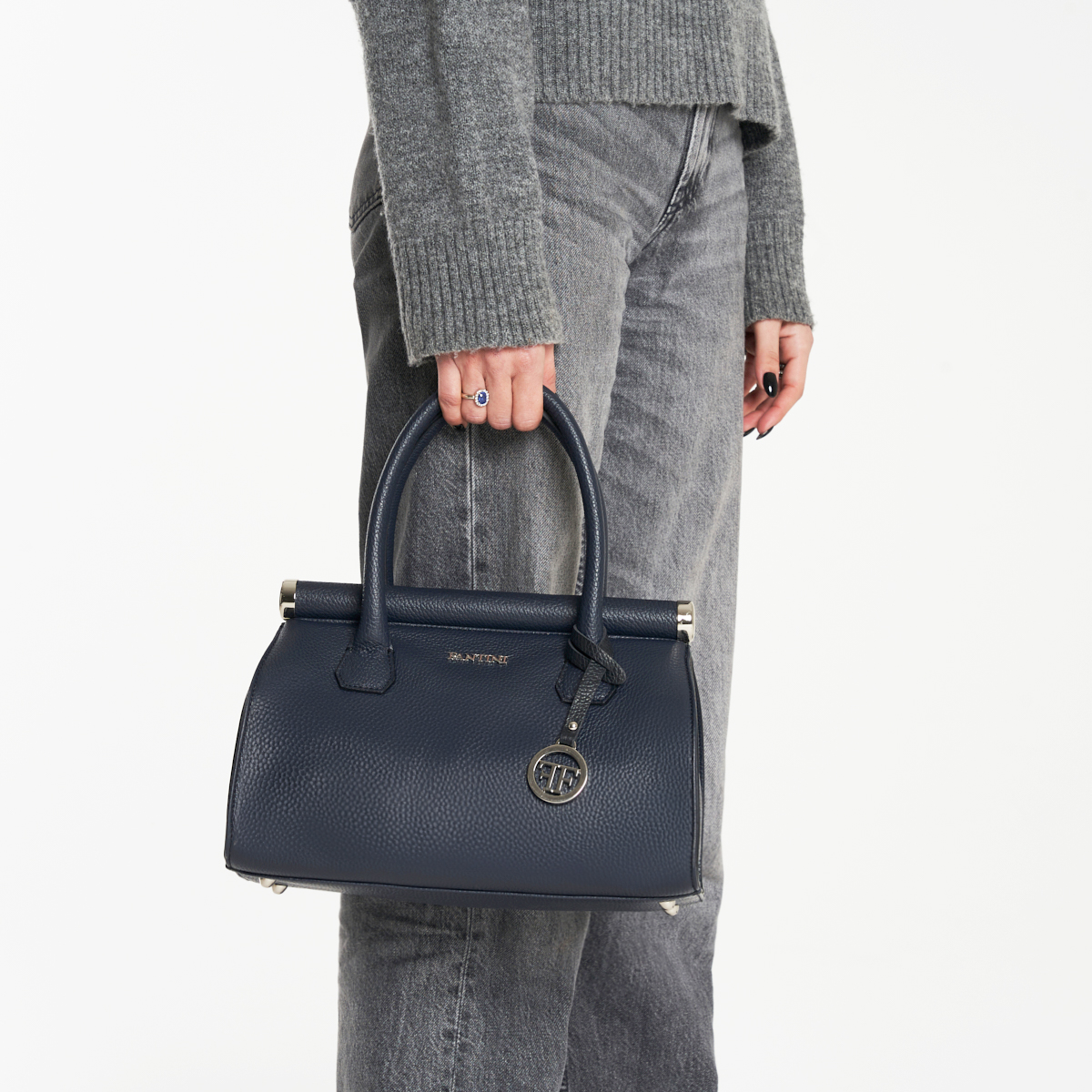 Bolso de mano de cuero Venere - Imagen 3
