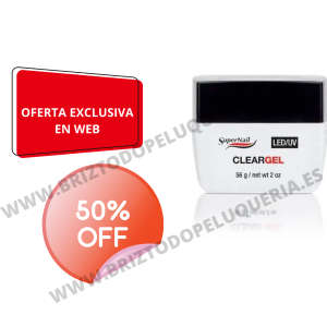 GEL TRANSPARENTE LED/UV PARA MANICURA CLEAR GEL SUPERNAIL