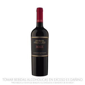 Vino Tinto Cabernet Sauvignon Errazuriz Max Reserva x 750ml