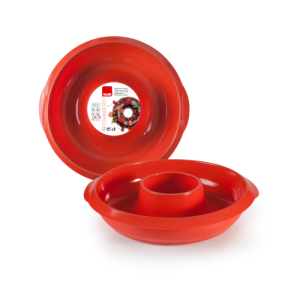 Molde Savarin Strawberry Ibili