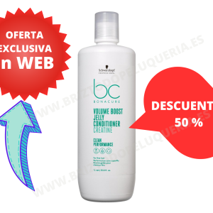 ACONDICIONADOR EN GEL DE VOLUMEN Y PARA DESENREDAR VOLUME BOOST jelly conditioner 1000 ml BONACURE BC Schwarzkopf