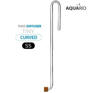 AquaRIO Neo Diffuser CO2 Curved Tiny SS