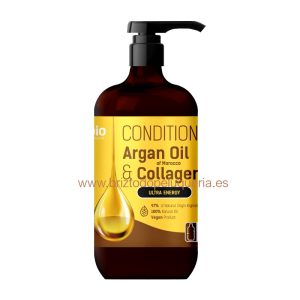 Acondicionador con ARGAN y Colageno Bio Naturell ULTRAENERGY para todo tipo de cabello ELFA PHARM 946 ml