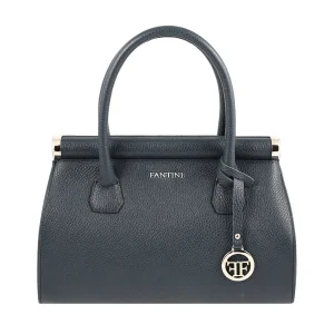 Bolso de mano de cuero Venere