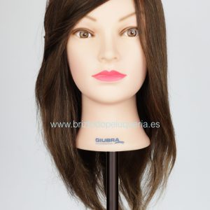 CABEZA DE MANIQUI CABELLO 100% HUMANO GIUBRA