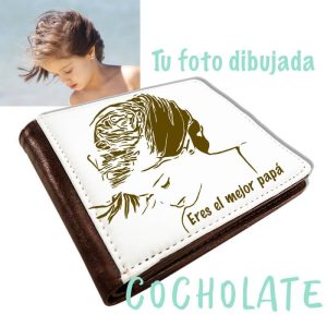 Cartera personalizada con tu foto dibujada