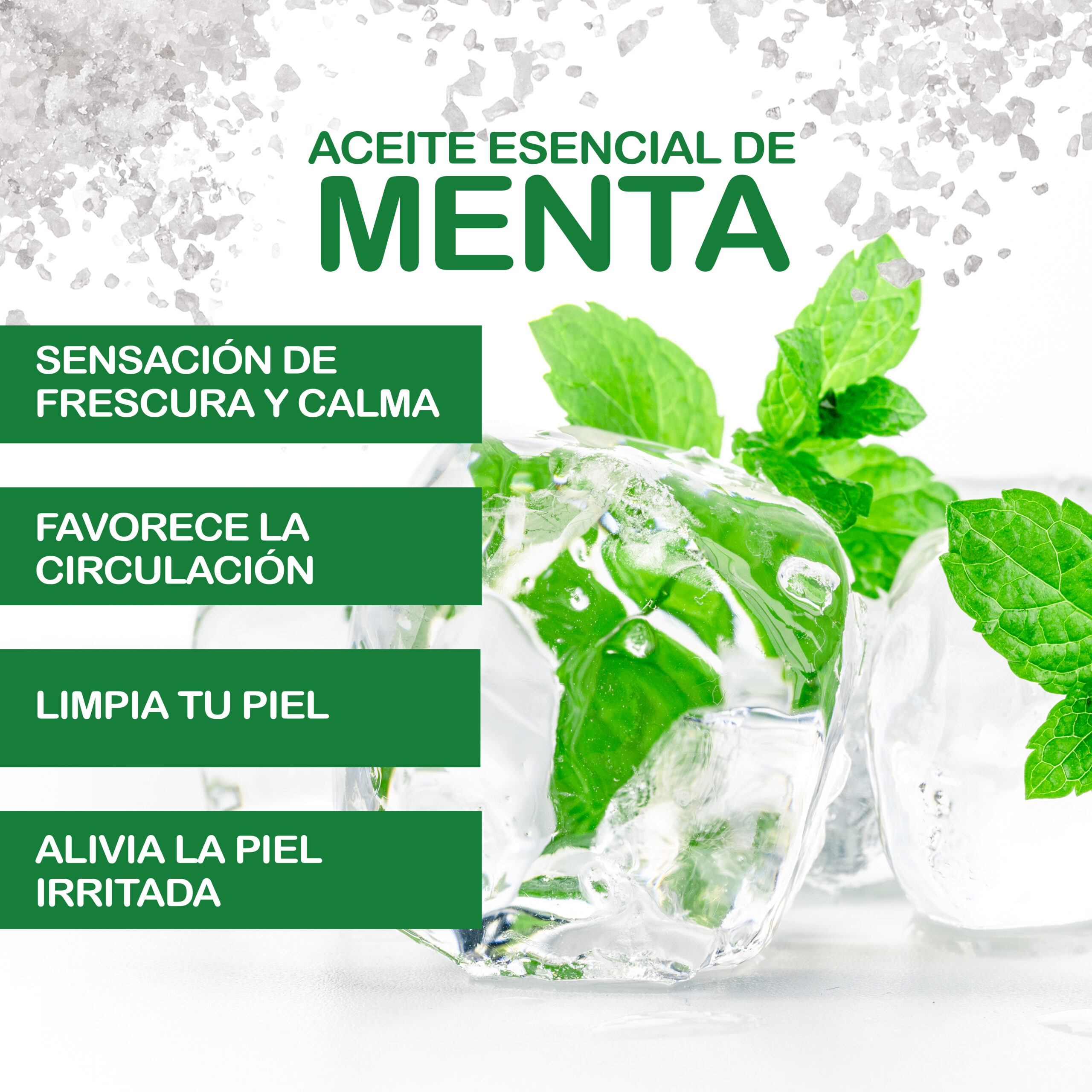 Exfoliante con Sales de Epsom, Menta y Aceites Esenciales B.O.T - Imagen 4
