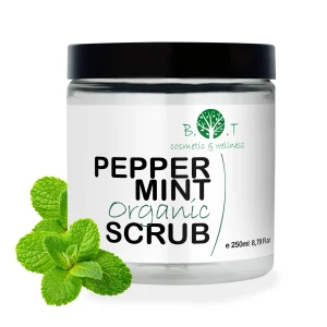 Exfoliante con Sales de Epsom, Menta y Aceites Esenciales B.O.T