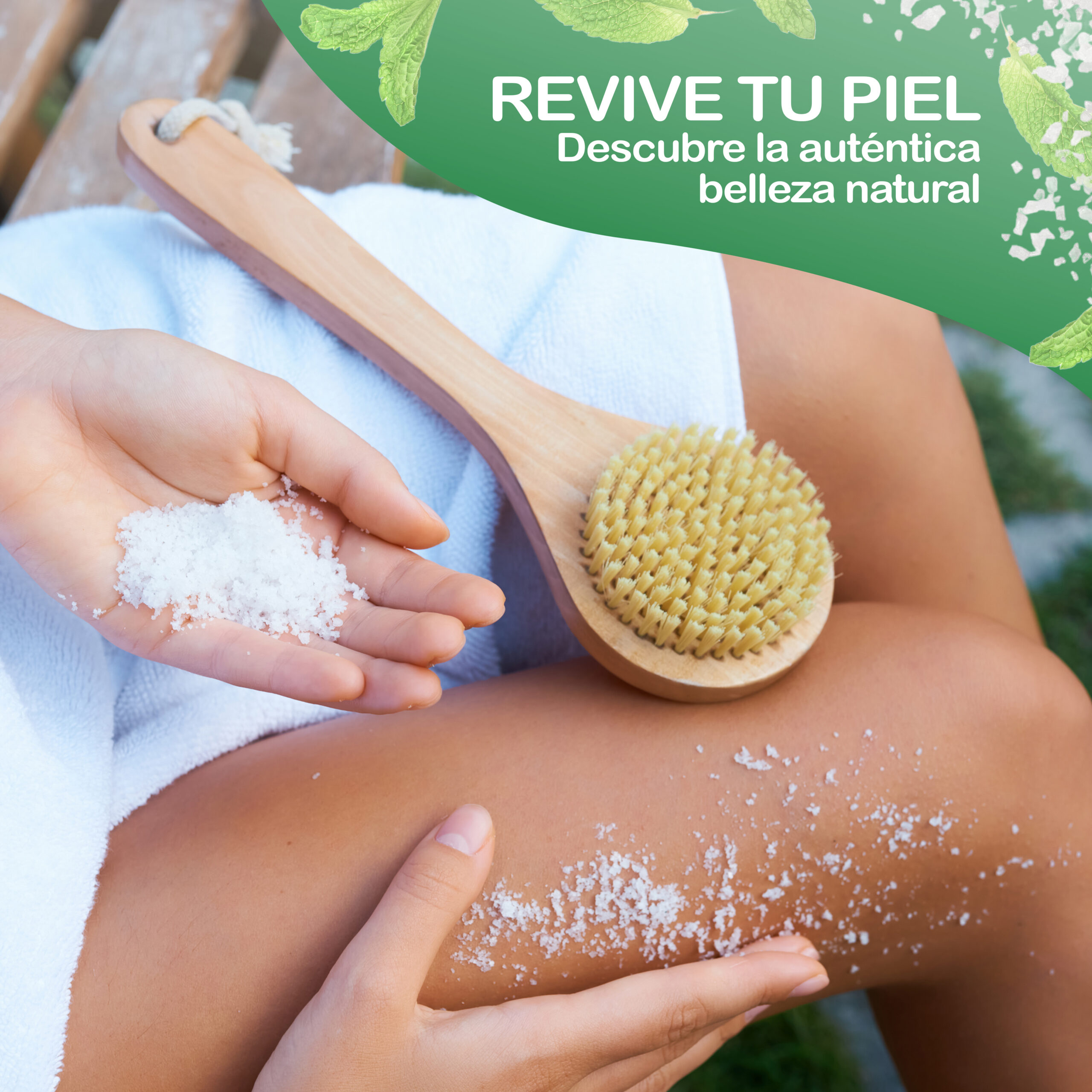 Exfoliante con Sales de Epsom, Menta y Aceites Esenciales B.O.T - Imagen 5