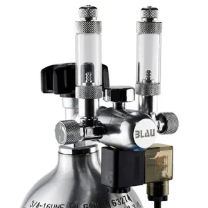 Blau Manorreductor dual 2 contadores y válvula