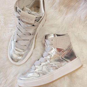Sneakers piel plata Rayo