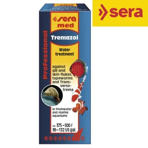 Sera Med Professional Tremazol 25 ml gusanos branquias piel