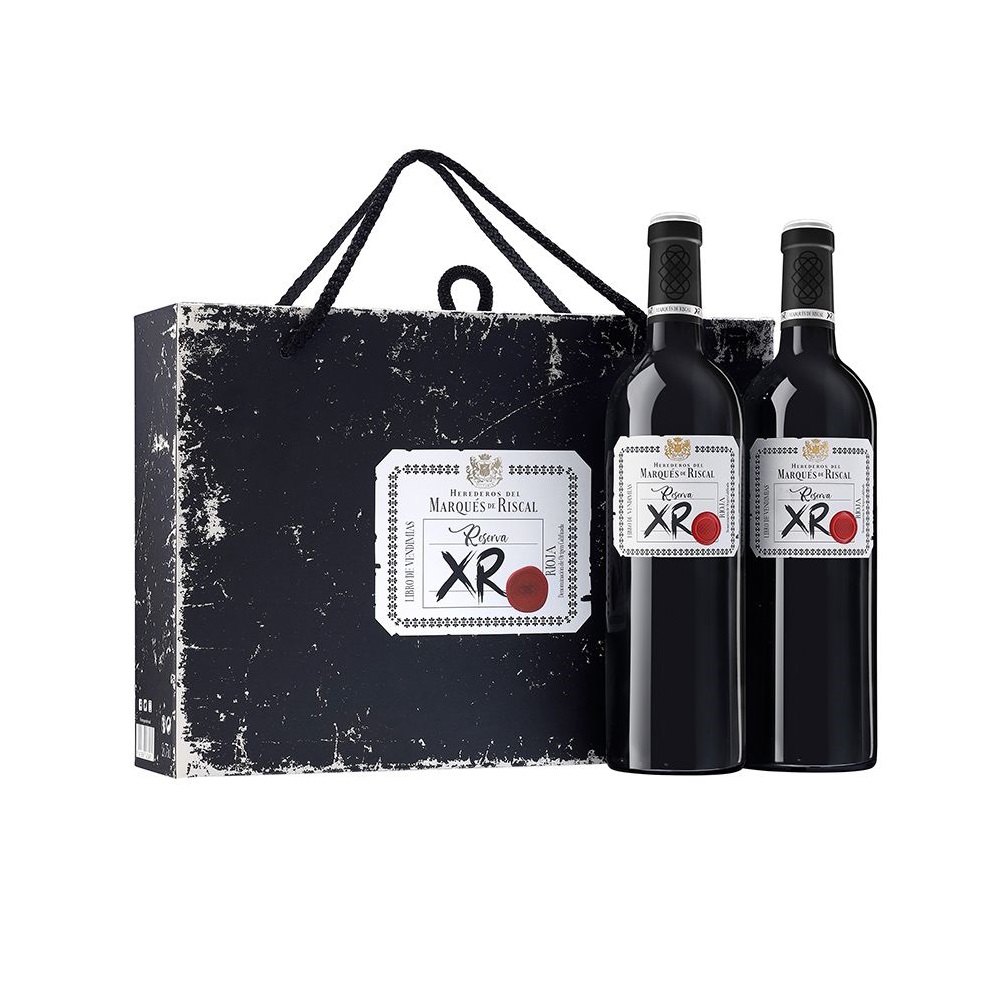2 Bot Herederos Marqués del Riscal XR Reserva x 750ml